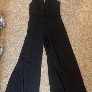 White House Black Market Classic Black Jumpsuit
